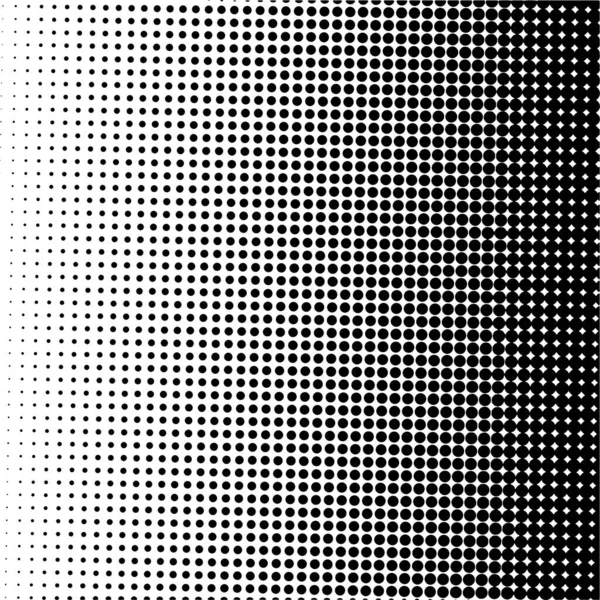 White and black circles, gradient halftone background. Vector illustration.