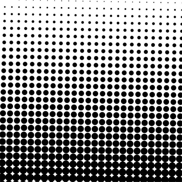 White and black circles, gradient halftone background. Vector illustration.