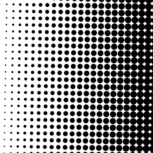 Beyaz ve siyah daireler, yarım ton eğimli arkaplan. Vektör illüstrasyonu.