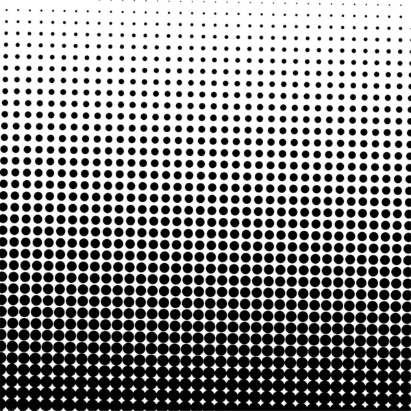 White Black Circles Gradient Halftone Background Vector Illustration — Vector de stock