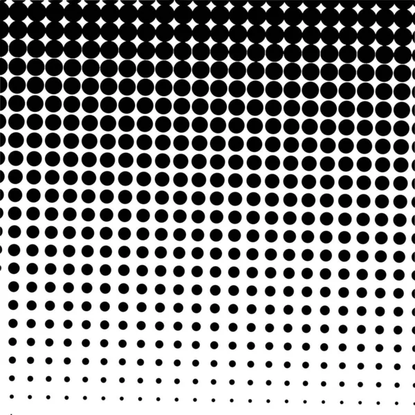 White Black Circles Gradient Halftone Background Vector Illustration — Wektor stockowy