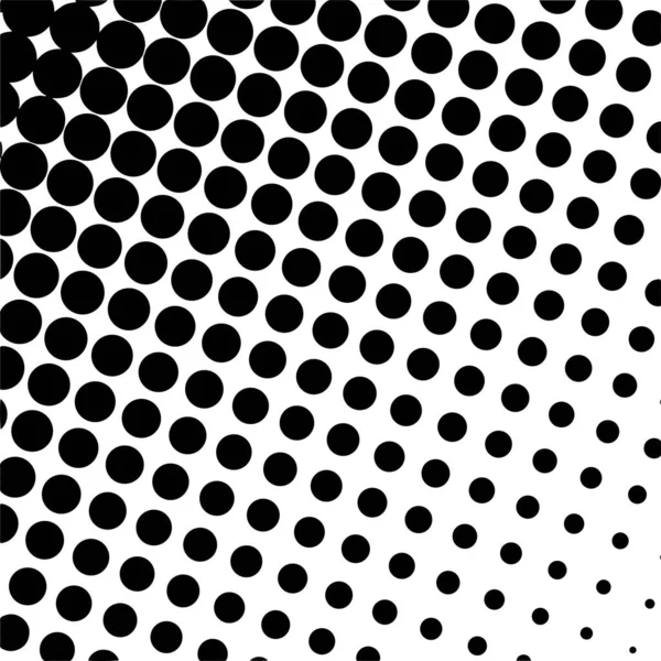 Beyaz ve siyah daireler, yarım ton eğimli arkaplan. Vektör illüstrasyonu.