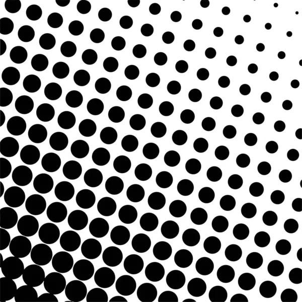 Beyaz ve siyah daireler, yarım ton eğimli arkaplan. Vektör illüstrasyonu.