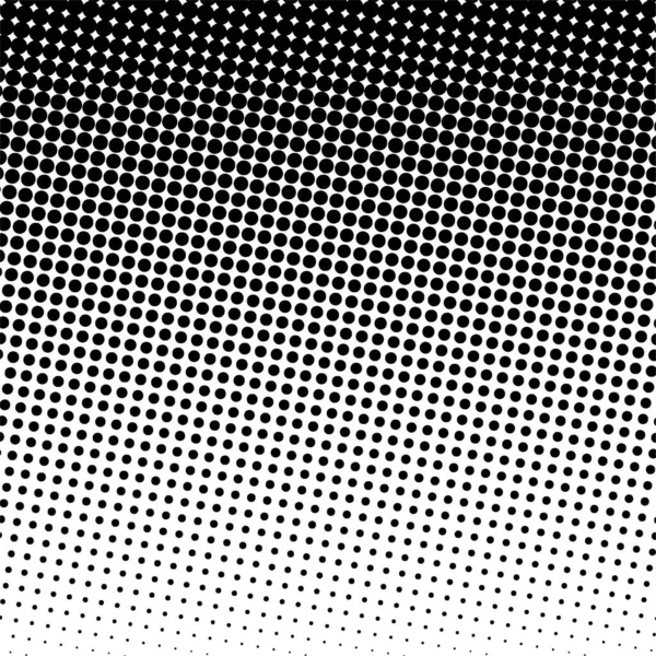 White Black Circles Gradient Halftone Background Vector Illustration —  Vetores de Stock