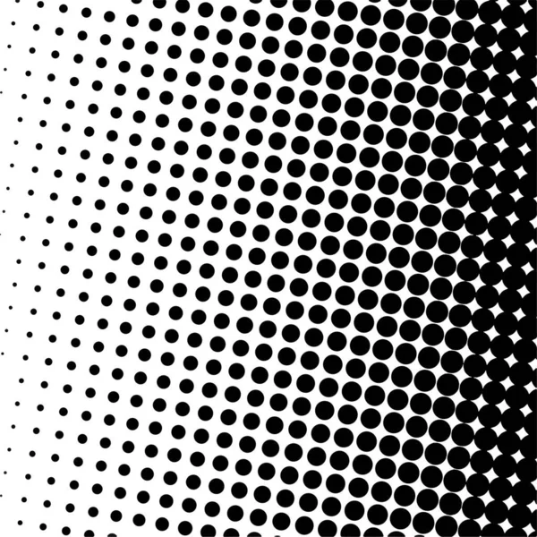 White Black Circles Gradient Halftone Background Vector Illustration — Διανυσματικό Αρχείο