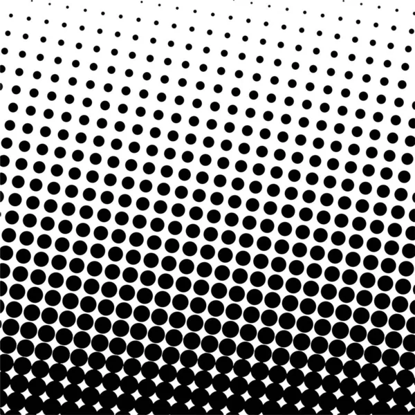 White Black Circles Gradient Halftone Background Vector Illustration — Wektor stockowy