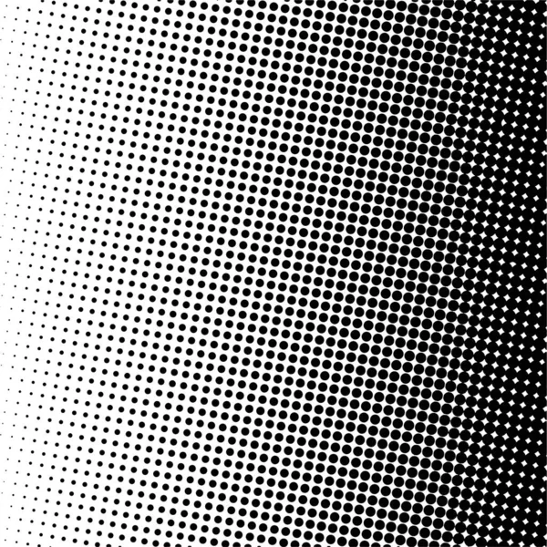 White Black Circles Gradient Halftone Background Vector Illustration — Stockvektor