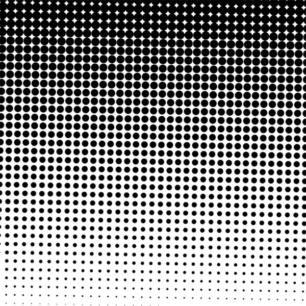 White Black Circles Gradient Halftone Background Vector Illustration — Stock Vector