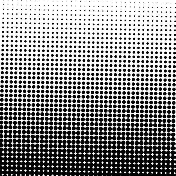 White Black Circles Gradient Halftone Background Vector Illustration — Vettoriale Stock