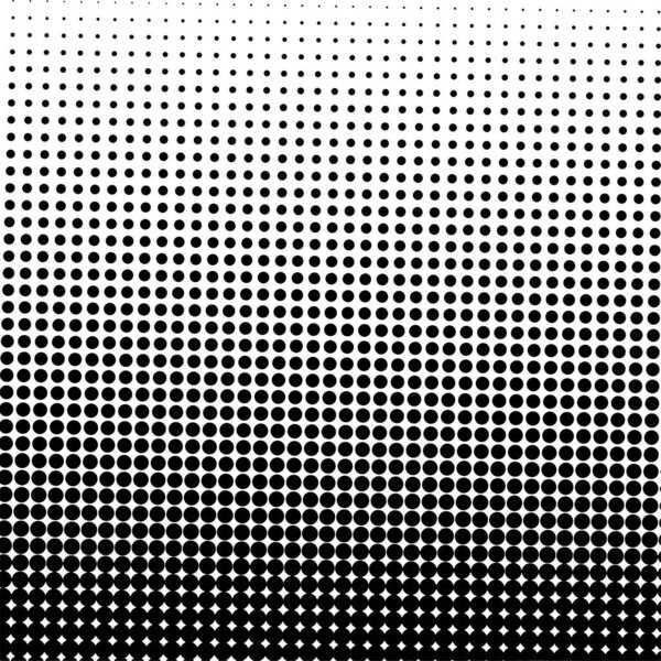 White and black circles, gradient halftone background. Vector illustration.