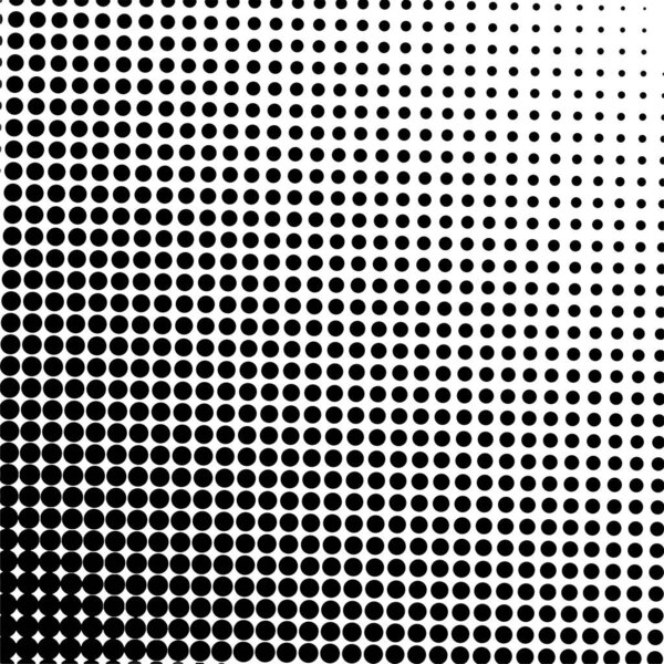 White and black circles, gradient halftone background. Vector illustration.
