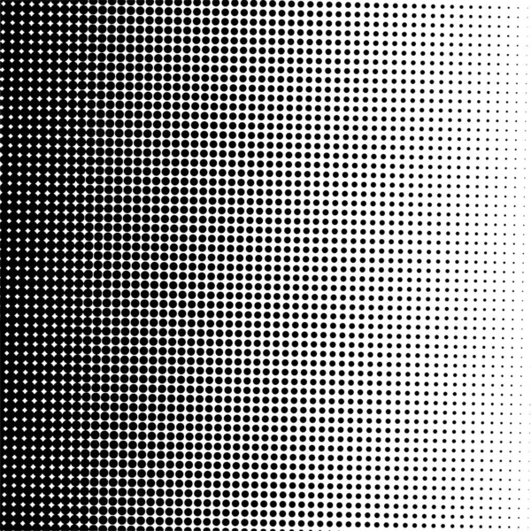 White and black circles, gradient halftone background. Vector illustration.