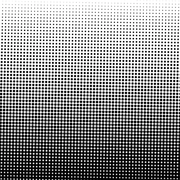 White Black Circles Gradient Halftone Background Vector Illustration — Wektor stockowy