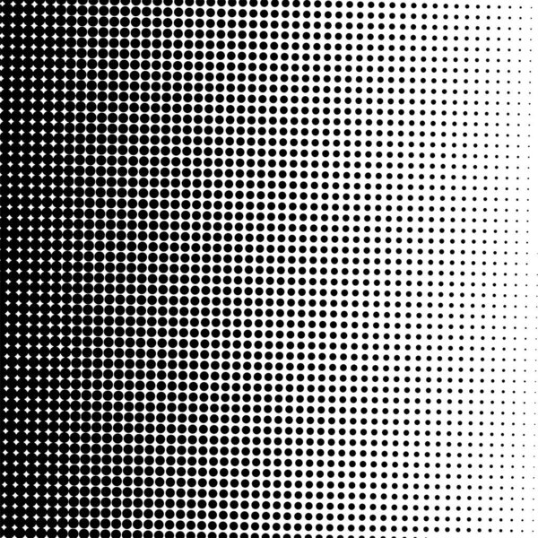 White and black circles, gradient halftone background. Vector illustration.