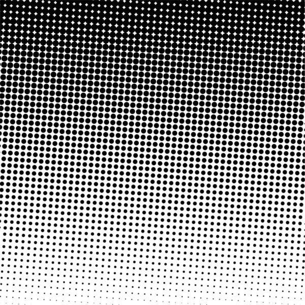 White Black Circles Gradient Halftone Background Vector Illustration — Stock Vector