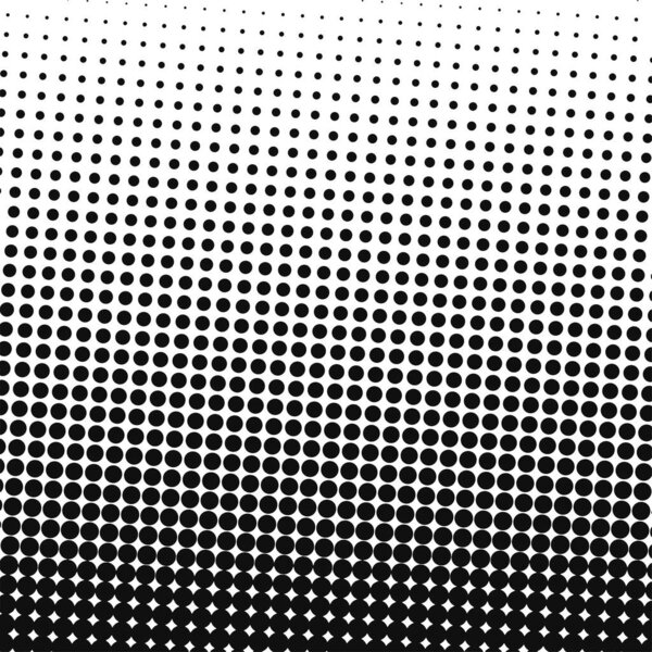White and black circles, gradient halftone background. Vector illustration.