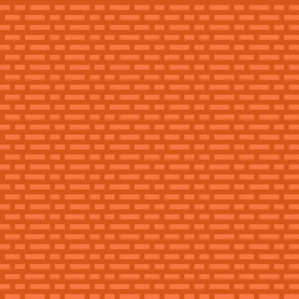 Orange Brick Texture Pixel Art Vector Background — Vettoriale Stock