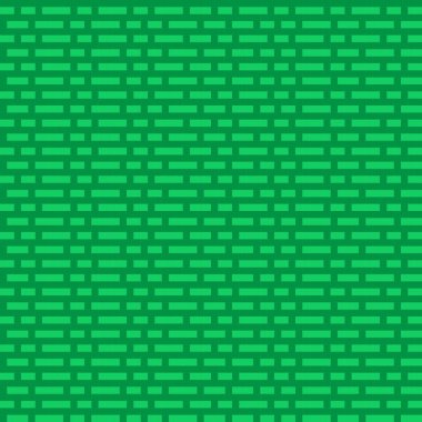 Yeşil tuğla desenli pikseller. Vektör arkaplanı.