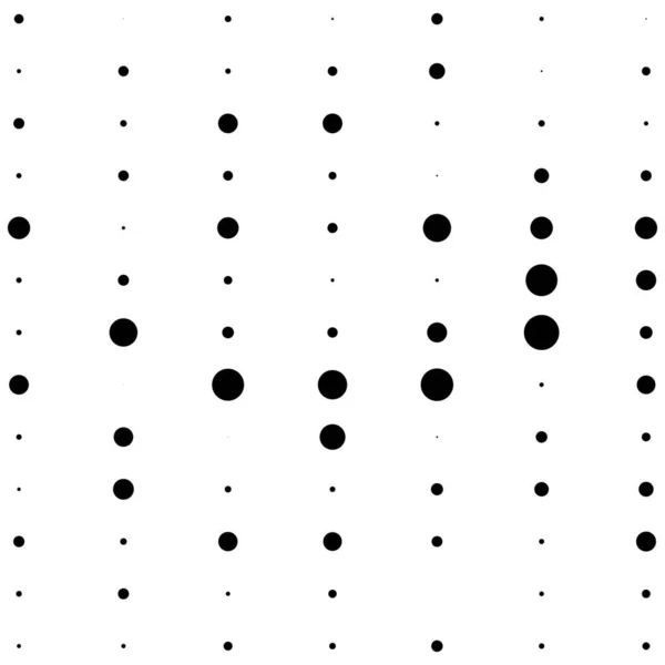 Nero Pois Casuale Sfondo Modello Mezzitoni Astratti Illustrazione Vettoriale — Vettoriale Stock