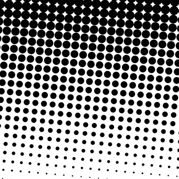 Beyaz ve siyah daireler, yarım ton eğimli arkaplan. Vektör illüstrasyonu.