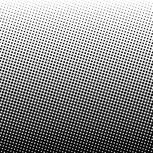 White Black Circles Gradient Halftone Background Vector Illustration — Stock Vector