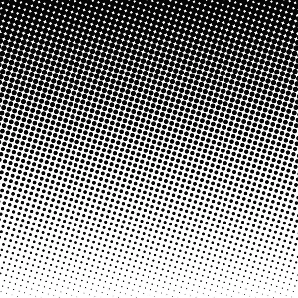 White and black circles, gradient halftone background. Vector illustration.