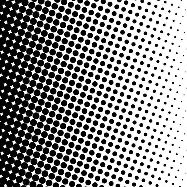 Beyaz ve siyah daireler, yarım ton eğimli arkaplan. Vektör illüstrasyonu.