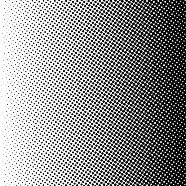 White Black Circles Gradient Halftone Background Vector Illustration — Stockvektor