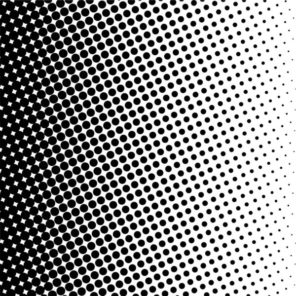 Beyaz ve siyah daireler, yarım ton eğimli arkaplan. Vektör illüstrasyonu.
