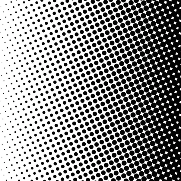 Beyaz ve siyah daireler, yarım ton eğimli arkaplan. Vektör illüstrasyonu.