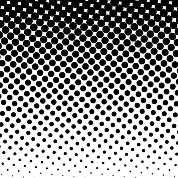 Beyaz ve siyah daireler, yarım ton eğimli arkaplan. Vektör illüstrasyonu.