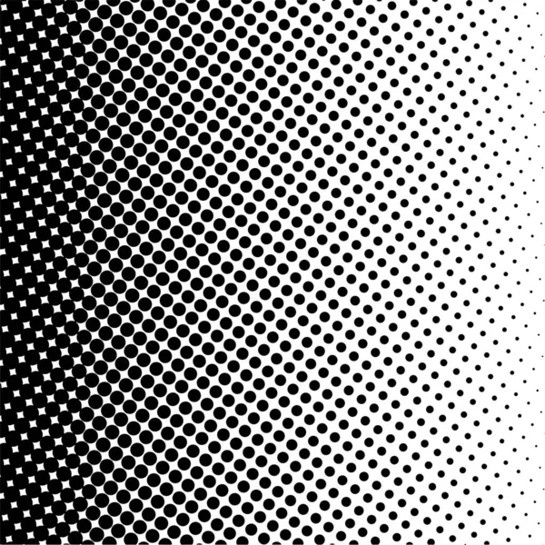White Black Circles Gradient Halftone Background Vector Illustration — Image vectorielle