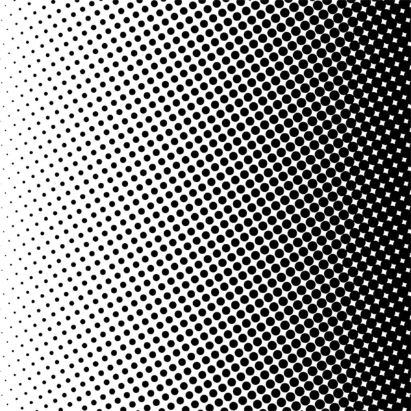 Beyaz ve siyah daireler, yarım ton eğimli arkaplan. Vektör illüstrasyonu.