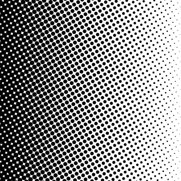 Beyaz ve siyah daireler, yarım ton eğimli arkaplan. Vektör illüstrasyonu.