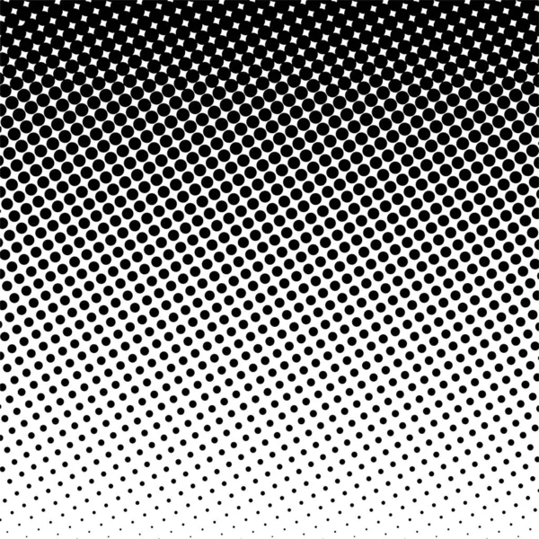 Beyaz ve siyah daireler, yarım ton eğimli arkaplan. Vektör illüstrasyonu.