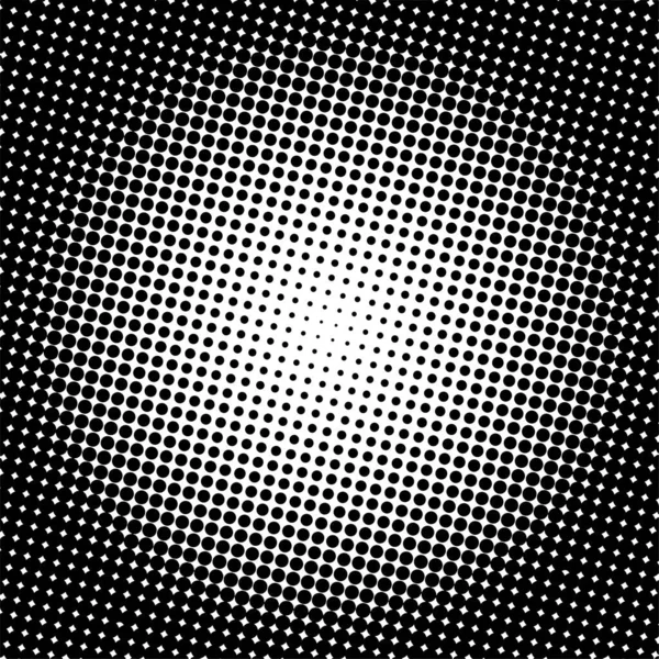 Bílé Černé Kruhy Gradient Polotón Pozadí Vektorová Ilustrace — Stockový vektor