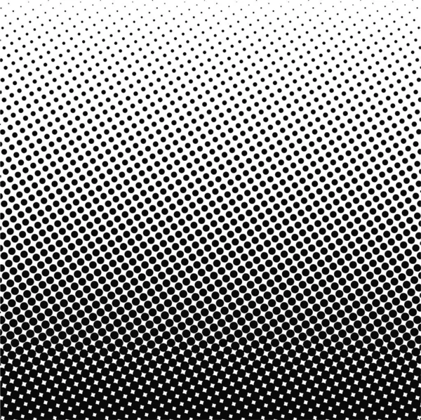 White Black Circles Gradient Halftone Background Vector Illustration — 스톡 벡터