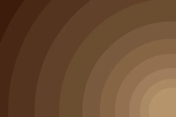 Brown Gradient Sun Paper Cut Vector Illustration — Stockvektor