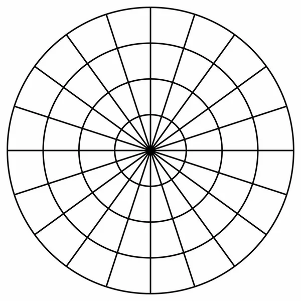 Circle Vector Background Black Circle Circle Symbol — Vetor de Stock