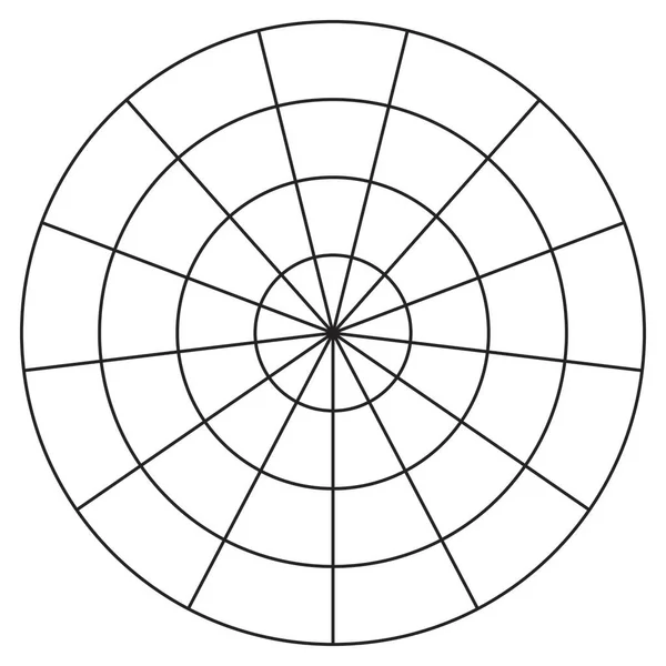 Circle Vector Background Black Circle Circle Symbol — Wektor stockowy