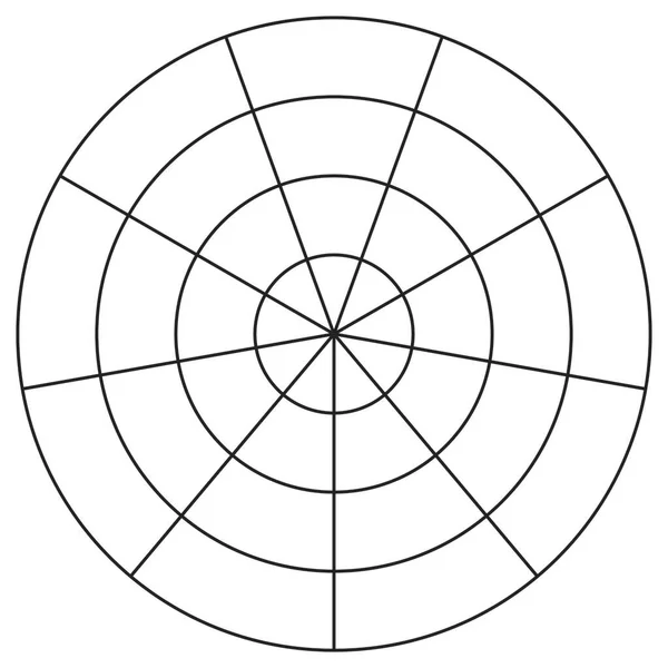 Circle Vector Background Black Circle Circle Symbol — Stock vektor