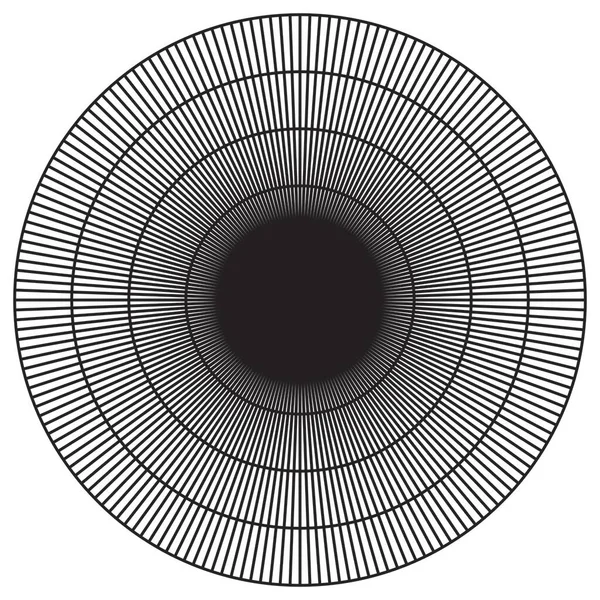 Circle Vector Background Black Circle Circle Symbol — Archivo Imágenes Vectoriales