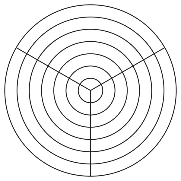 Circle Vector Background Black Circle Circle Symbol — Image vectorielle