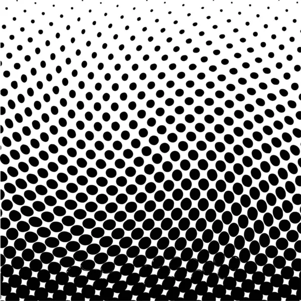 White Black Circles Gradient Halftone Background Vector Illustration — Image vectorielle