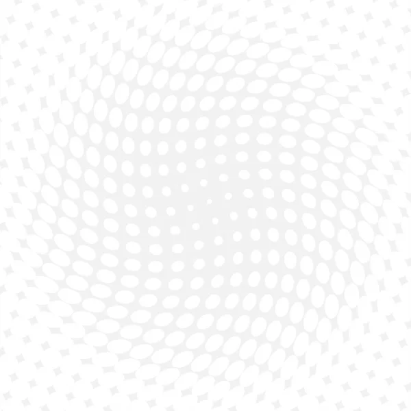 White Circles Gradient Halftone Background Vector Illustration — 스톡 벡터