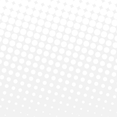 White circles, gradient halftone background. Vector illustration.