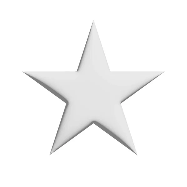 Gray Geometric Shapes Star Embossed Button — Fotografia de Stock