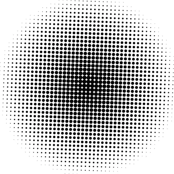 Beyaz ve siyah daireler, yarım ton eğimli arkaplan. Vektör illüstrasyonu.