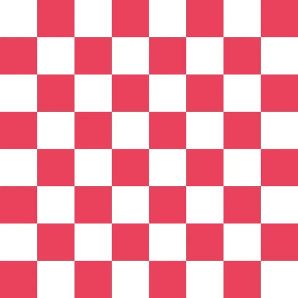 Pink White Checkerboard Pattern Background — Stok Vektör