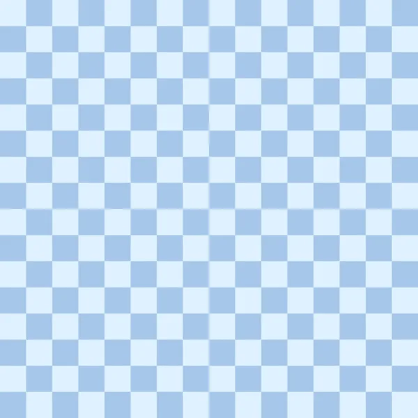 Blue Checkerboard Pattern Background — Stok Vektör